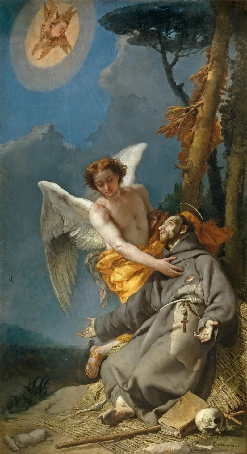 アッシジのフランシスコ聖人が聖痕を受ける - ジョヴァンニ・バッティスタ・ティエポロ

Source:
Saint François d'Assise recevant les stigmates - Giovanni Battista Tiepolo