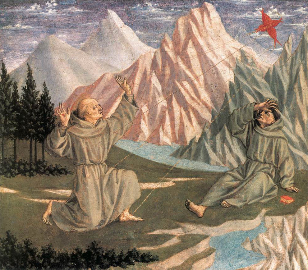 Saint François recevant les stigmates - Domenico Veneziano - Alpha Reproduction