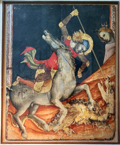 Saint Georges et le Dragon - Vitale da Bologna - Alpha Reproduction