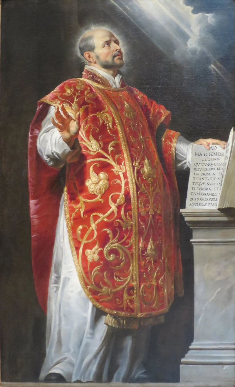セント・イグナティウス・デ・ロヨラ、1620-1622年 - ピーテル・パウル・ルーベンス