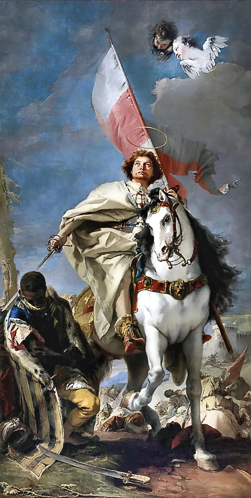 サン・ジャック・マタモロス - ジョバンニ・バッティスタ・ティエポロ

Source:
Saint Jacques Matamoros - Giovanni Battista Tiepolo