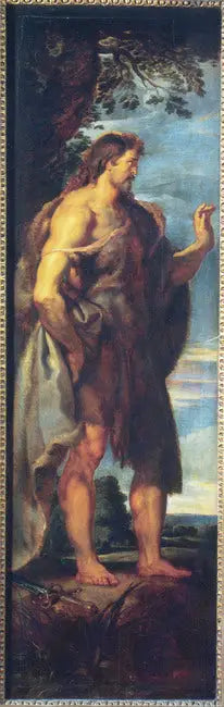 Saint Jean-Baptiste, 1611-1612 - Peter Paul Rubens image 1 reproduction artisanale de tableau