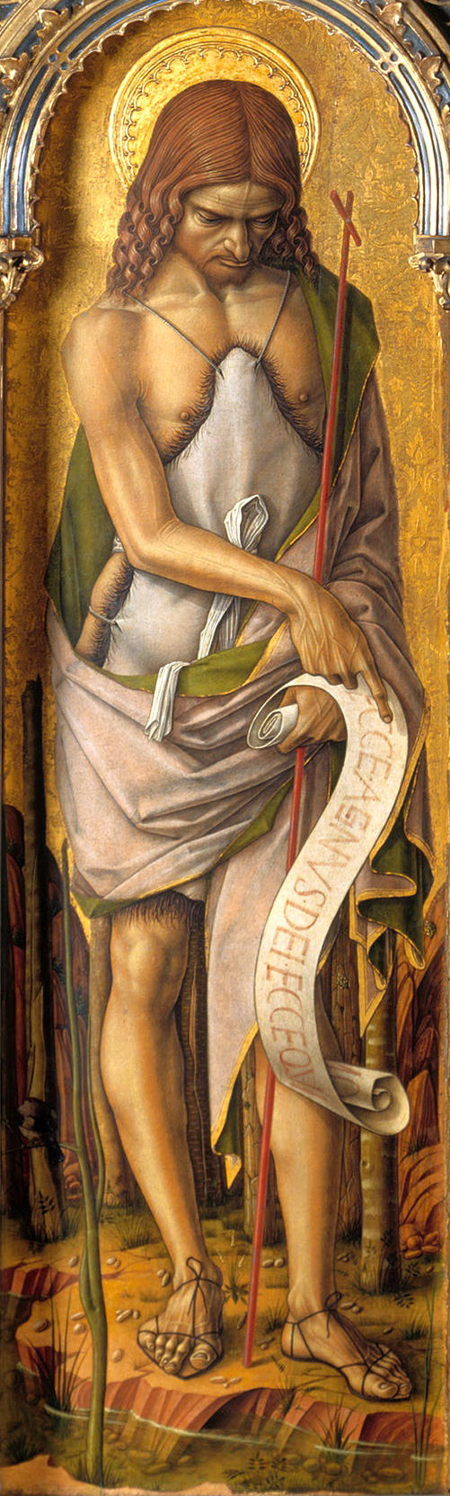 Saint Jean-Baptiste - Carlo Crivelli - Alpha Reproduction
