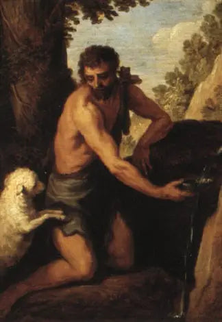 サン・ジャン＝バティスト - ダビッド・テニエール・ル・ジュヌ

Source:
Saint Jean-Baptiste - David Teniers le Jeune