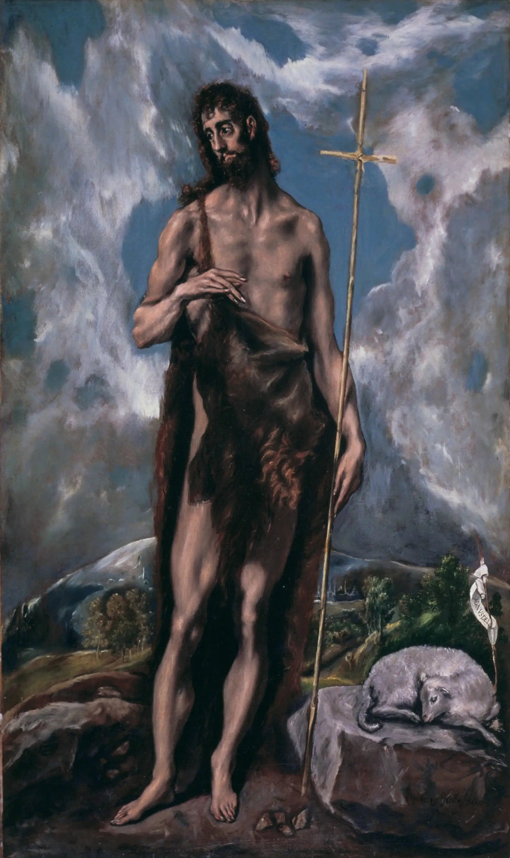 Saint Jean Baptiste - El Greco image 1 tableau peint à l’huile sur toile