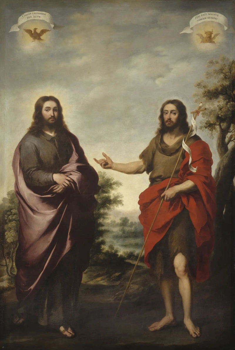 サン・ジャン＝バティストがキリストを示す - バルトロメ・エステバン・ムリーリョ

Source:
Saint Jean-Baptiste montrant le Christ - Bartolomé Esteban Murillo