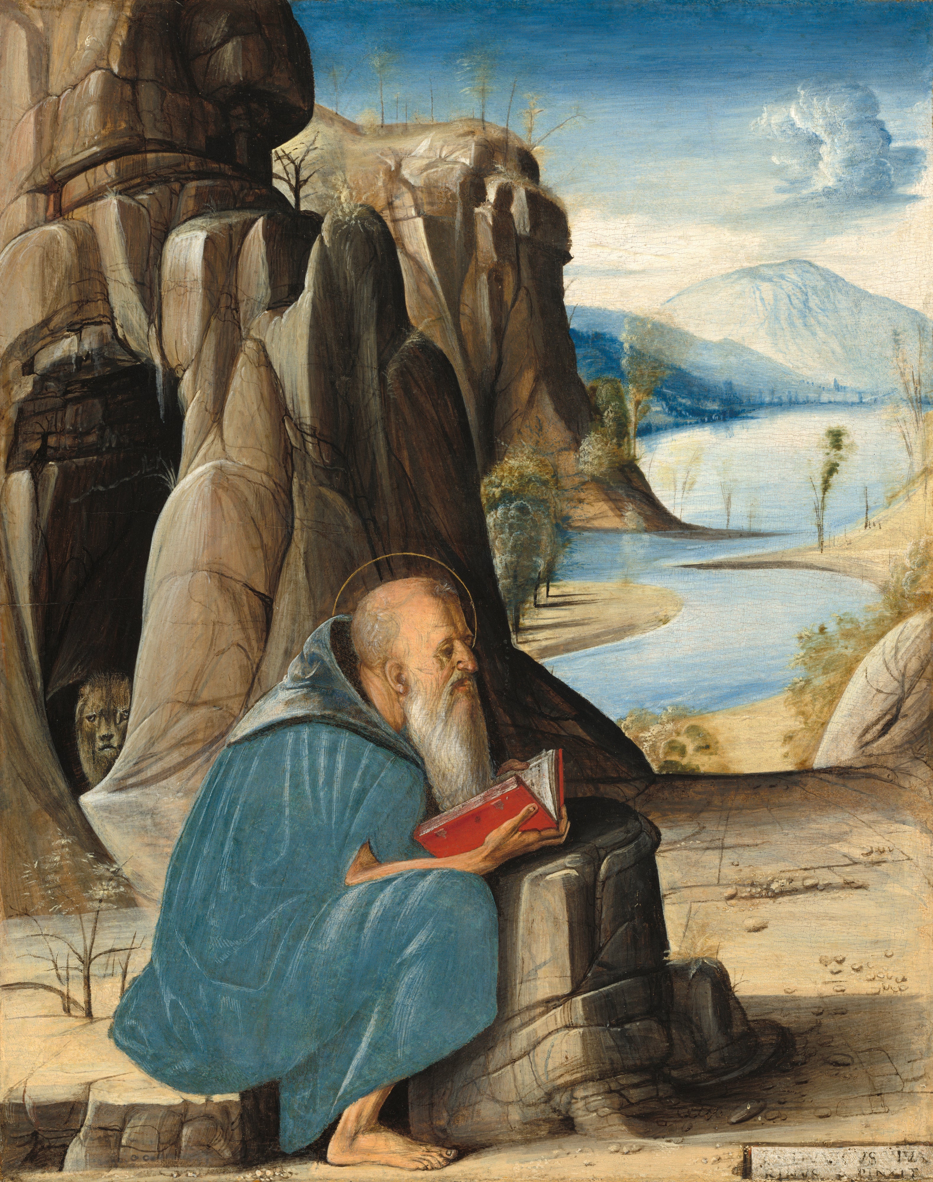 Saint Jérôme Reading - Alvise Vivarini - Alpha Reproduction