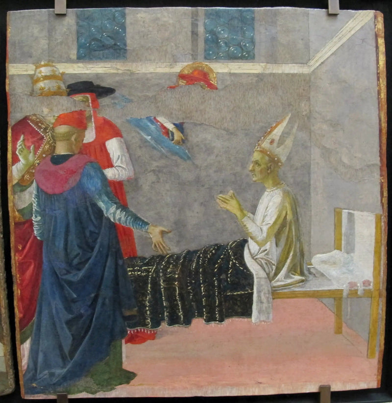 聖ジェルメ ressuscitant le cardinal Andrea - ピエトロ・ペルジーノ