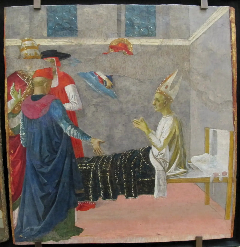 聖ジェルメ ressuscitant le cardinal Andrea - ピエトロ・ペルジーノ