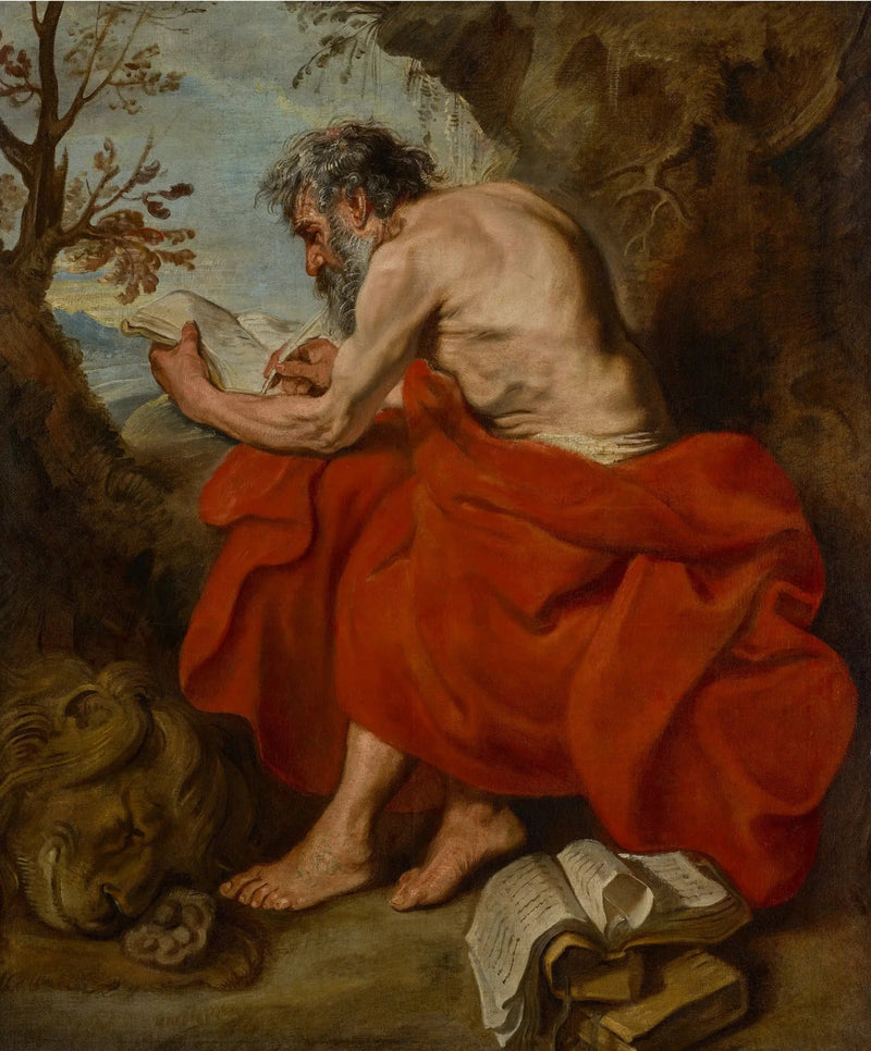 サン・ジェローム、約1615-1616年 - アントワーヌ・ヴァン・ダイク

Source:
Saint Jérôme, vers 1615-1616 - Antoine van Dyck