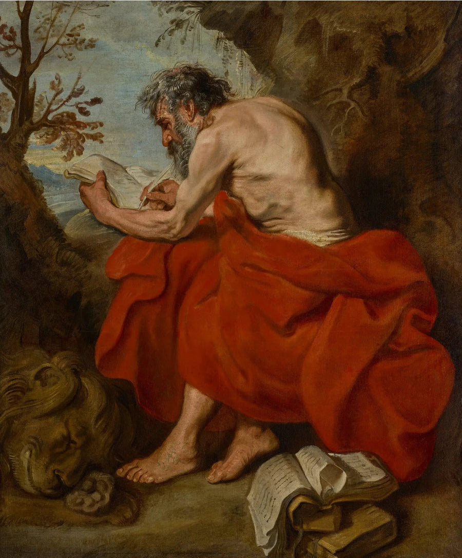 サン・ジェローム、約1615-1616年 - アントワーヌ・ヴァン・ダイク

Source:
Saint Jérôme, vers 1615-1616 - Antoine van Dyck