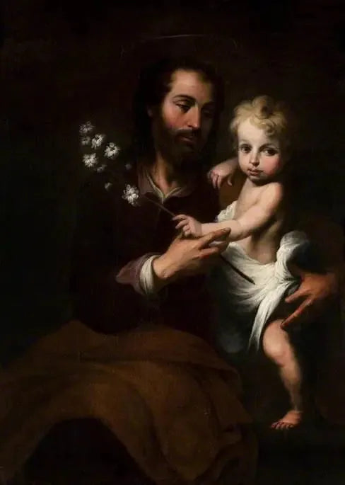聖ヨセフと幼子イエス - バルトロメ・エステバン・ムリリョ

Source:
Saint Joseph avec l'Enfant Jésus - Bartolomé Esteban Murillo