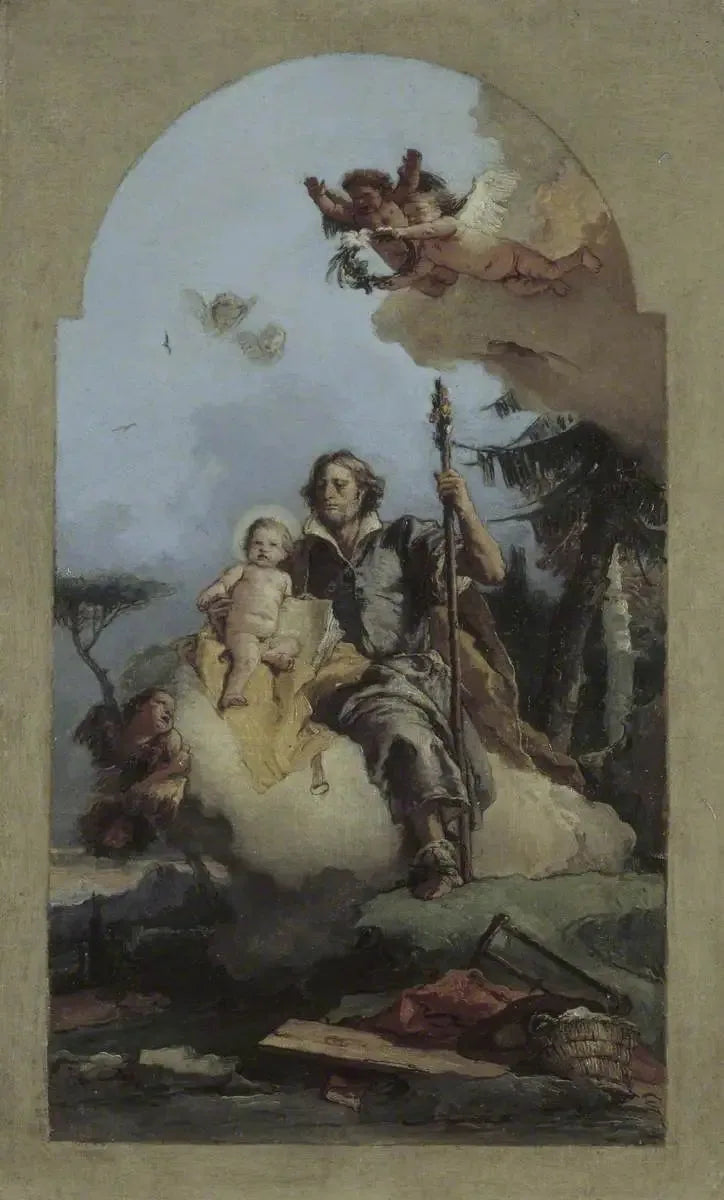 サン・ジョセフと幼子イエス - ジョヴァンニ・バッティスタ・ティエポロ

Source:
Saint Joseph avec l'Enfant Jésus - Giovanni Battista Tiepolo