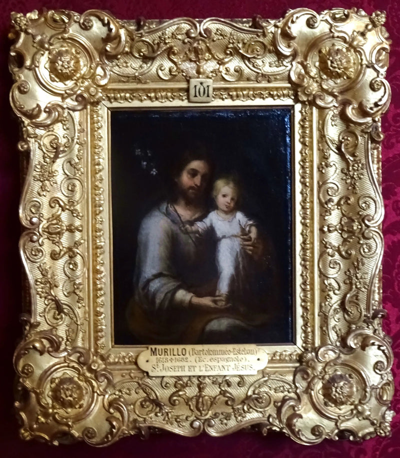 サン・ジョセフと幼子イエス - バルトロメ・エステバン・ムリリョ

Source:
Saint Joseph et l'Enfant Jésus - Bartolomé Esteban Murillo