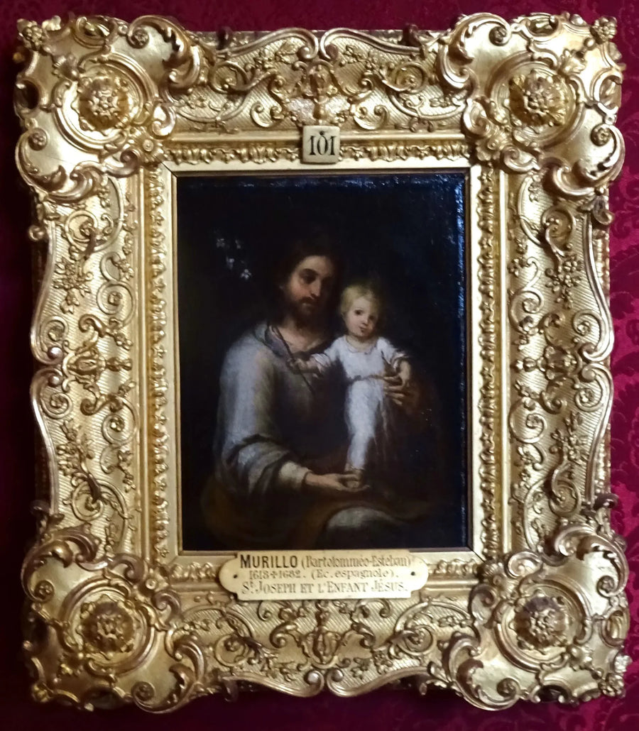 サン・ジョセフと幼子イエス - バルトロメ・エステバン・ムリリョ

Source:
Saint Joseph et l'Enfant Jésus - Bartolomé Esteban Murillo