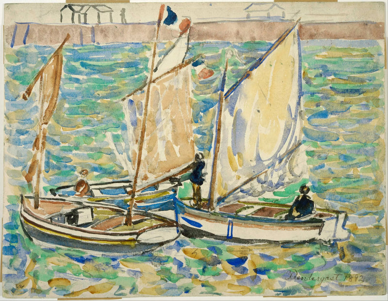 サン・マロ - モーリス・プレンダガスト

Source:
Saint-Malo - Maurice Prendergast