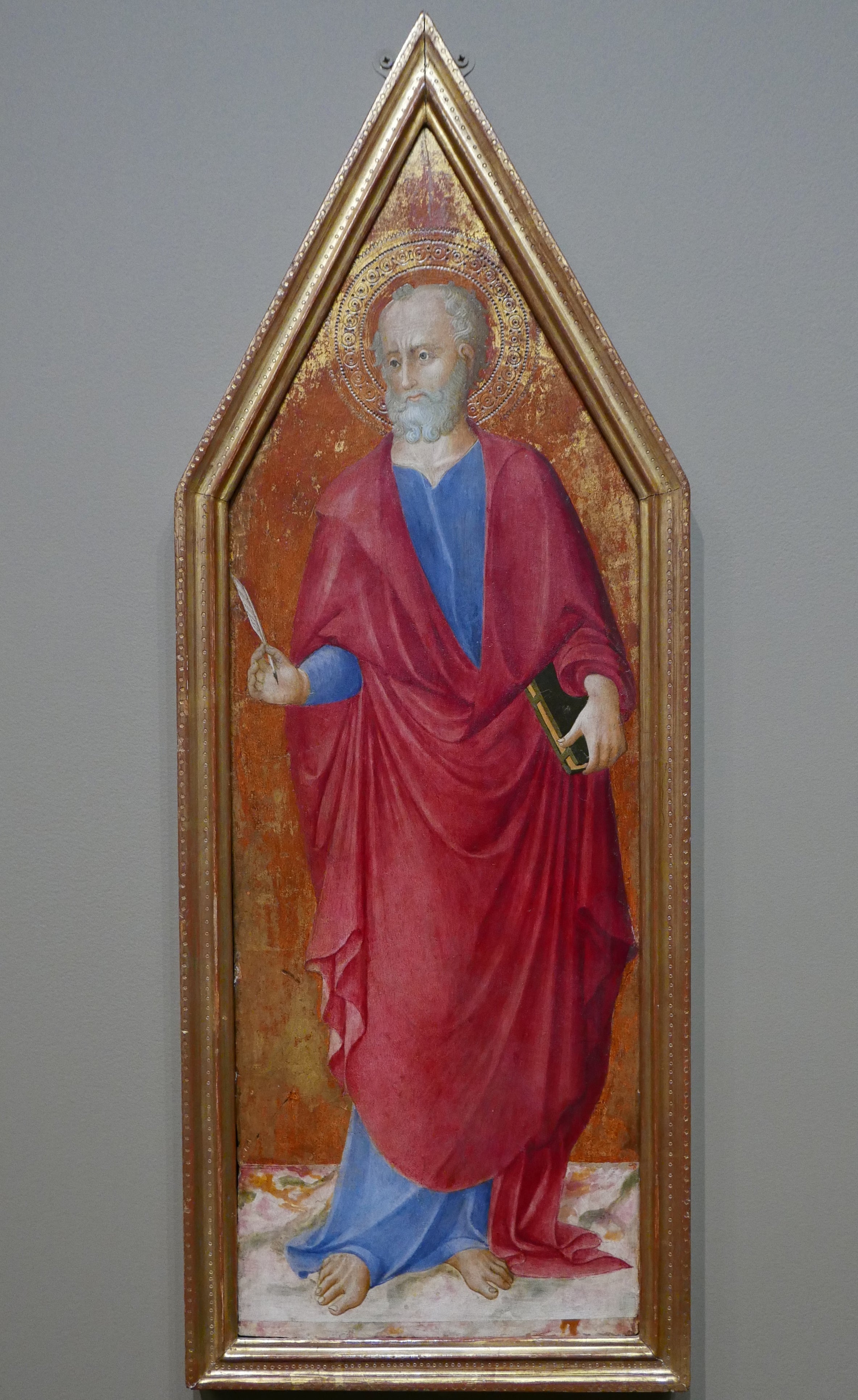 Saint Matthieu - Stefano di Giovanni (Sassetta) image 1 reproduction artisanale de tableau