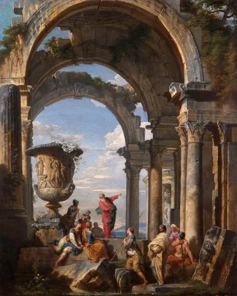 アテネで説教するサン・ポール - ジョバンニ・パオロ・パニーニ

Source:
Saint Paul prêchant à Athènes - Giovanni Paolo Panini