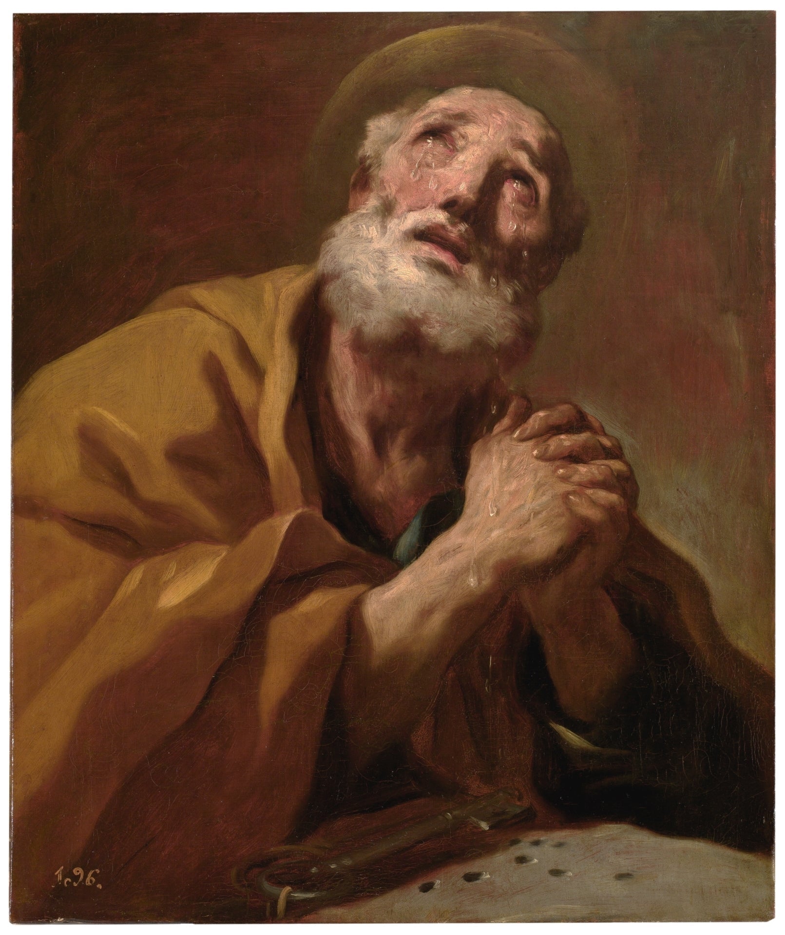 Saint Pierre en pleurs - Luca Giordano - Alpha Reproduction
