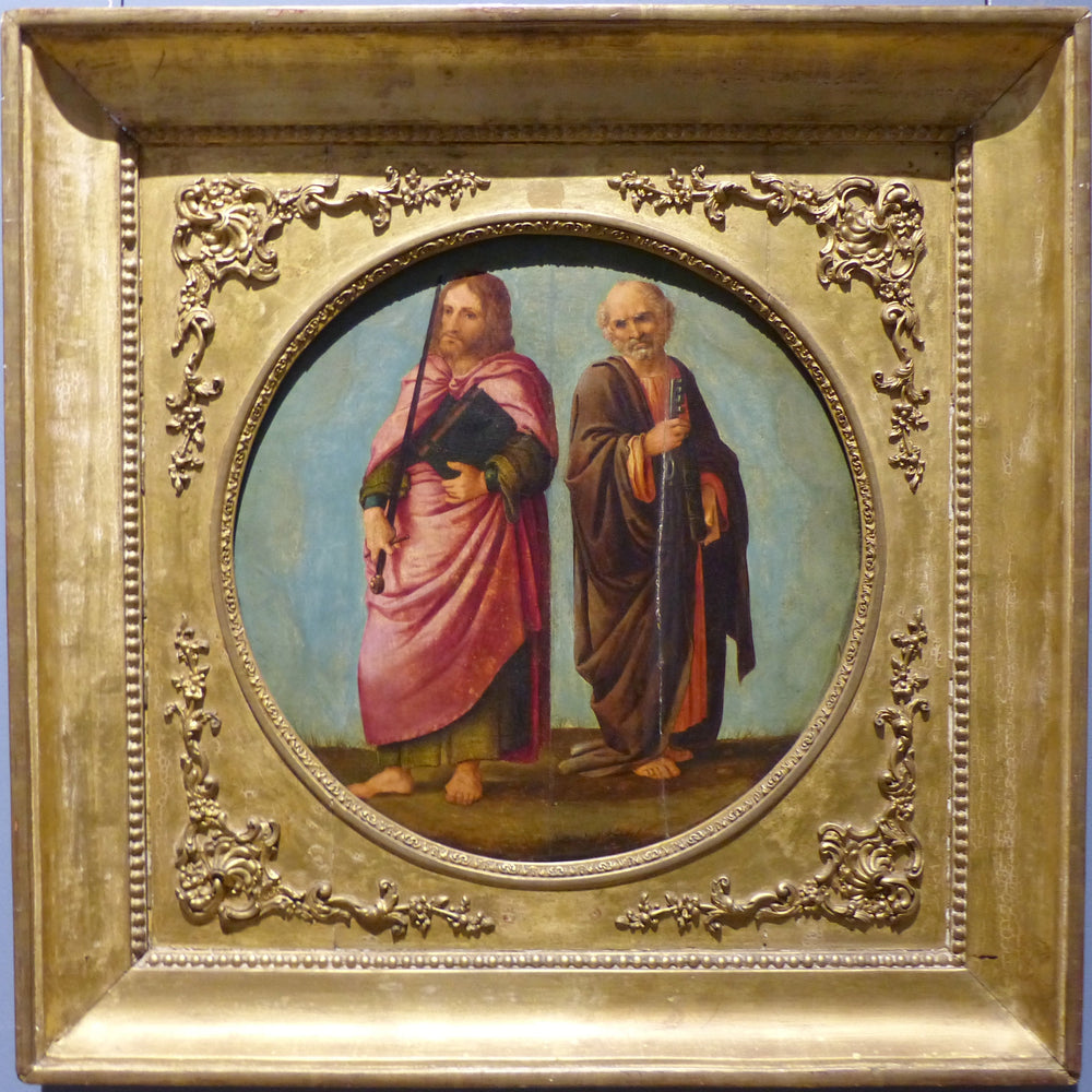 Saint Pierre et saint Paul - Hernando de los Llanos image 1 reproduction de peinture à l’huile