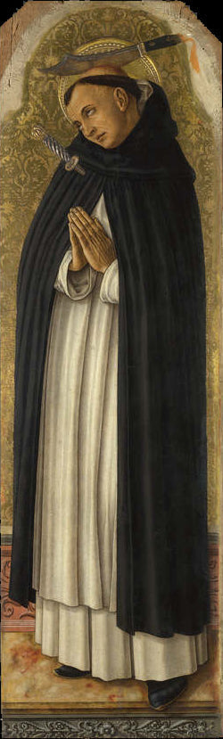 Saint Pierre Martyr - Carlo Crivelli image 1 reproduction artisanale de tableau