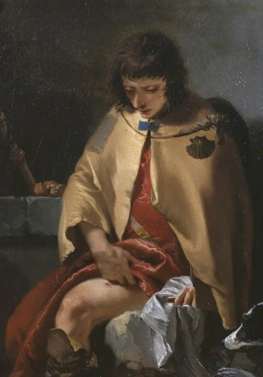 Saint Roch - Giovanni Battista Tiepolo image 1 tableau peint à l’huile sur toile
