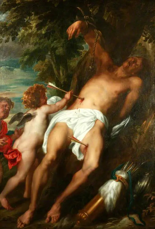 Saint Sébastien - Antoine van Dyck image 1 reproduction artisanale de tableau