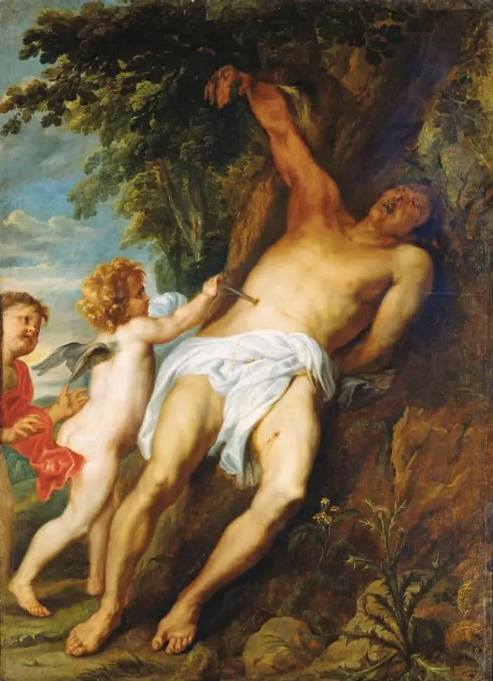 天使に救われた聖セバスチャン - アントワーヌ・ヴァン・ダイク

Source:
Saint Sébastien secouru par les anges - Antoine van Dyck