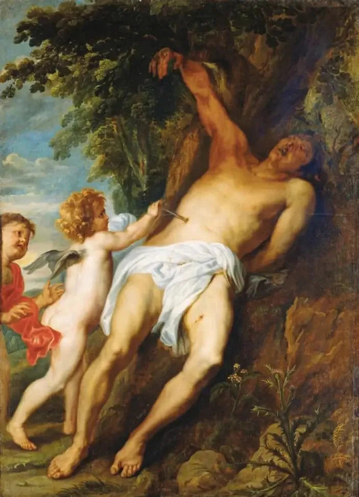 天使に救われた聖セバスチャン - アントワーヌ・ヴァン・ダイク

Source:
Saint Sébastien secouru par les anges - Antoine van Dyck