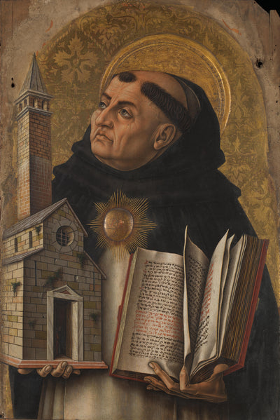 Saint Thomas d’Aquin - Carlo Crivelli - Alpha Reproduction