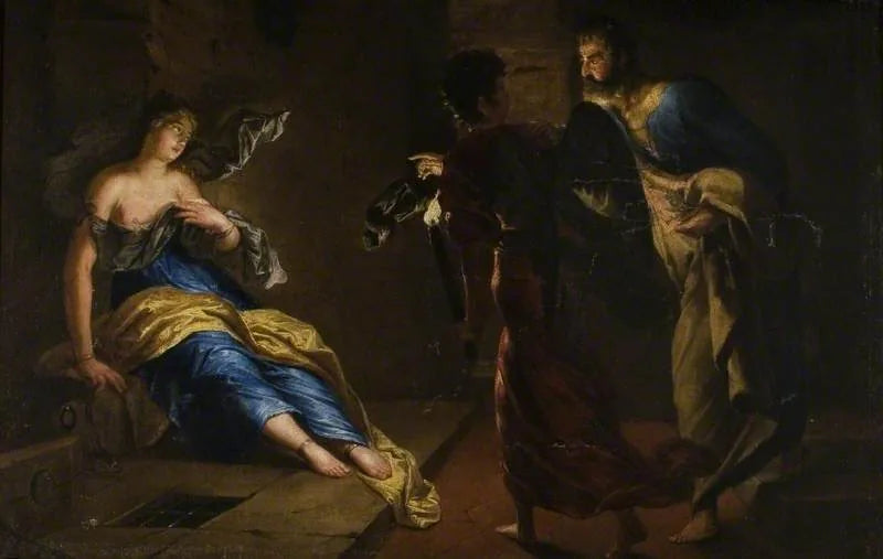 聖アガタ、聖ピエールによって癒される - Gerrit van Honthorst