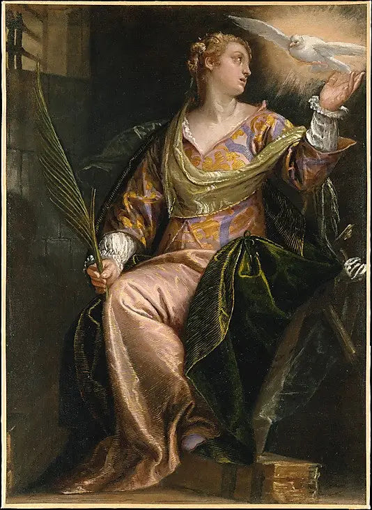 アレクサンドリアの聖カタリナ監獄で - パウル・ヴェロネーズ

Source:
Sainte Catherine d'Alexandrie en prison - Paul Véronèse