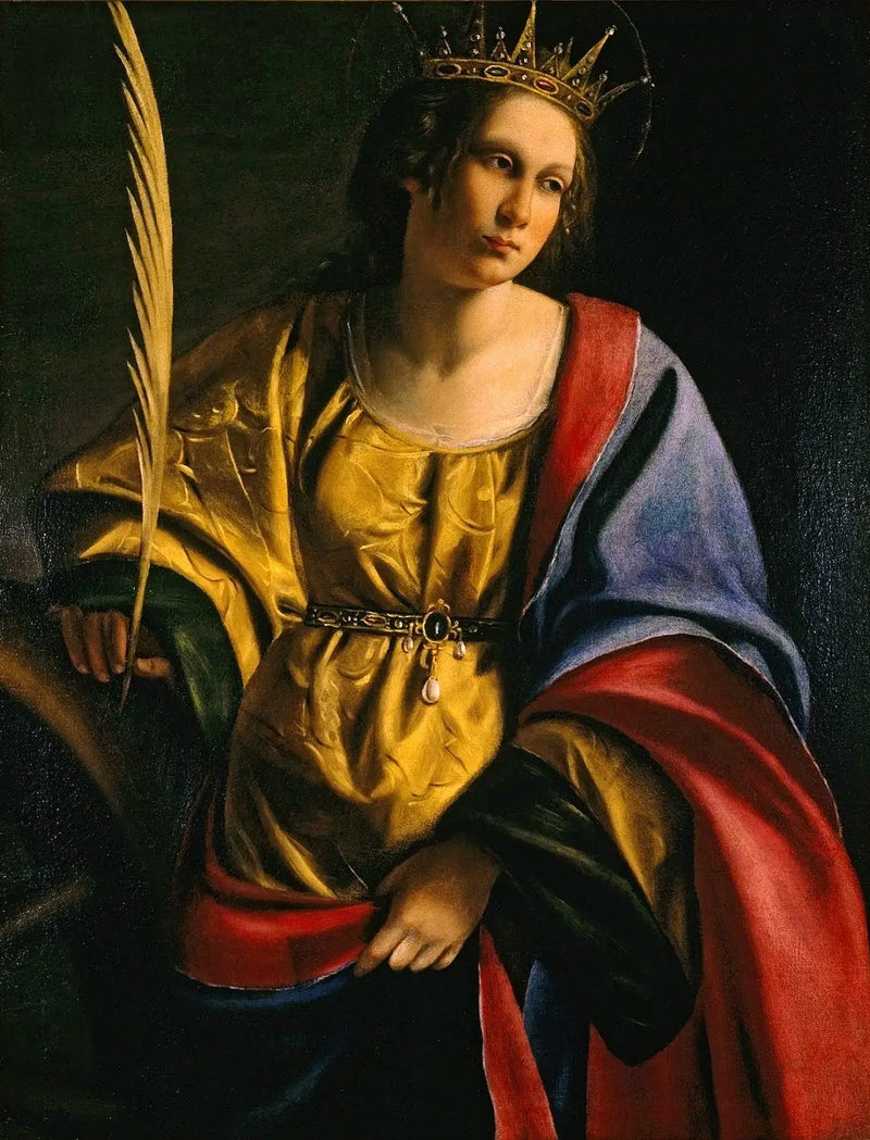 アレクサンドリアの聖カタリナ - アルテミシア・ジェンティレスキ

Source:
Sainte Catherine d'Alexandrie - Artemisia Gentileschi