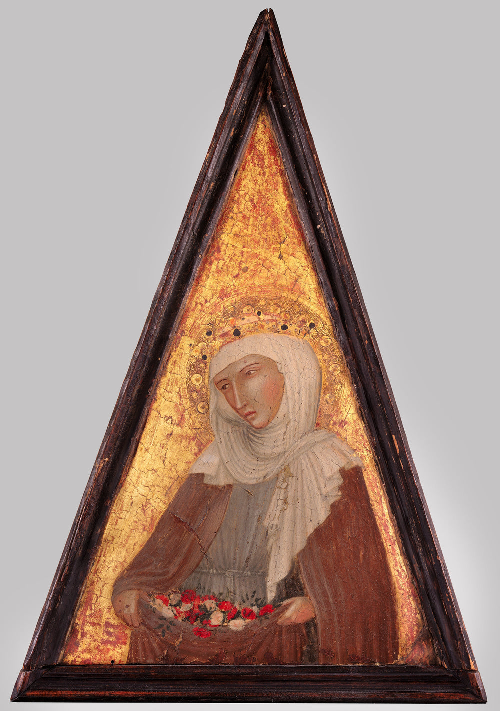 Sainte Élisabeth de Hongrie - Ambrogio Lorenzetti image 1 reproduction artisanale de tableau