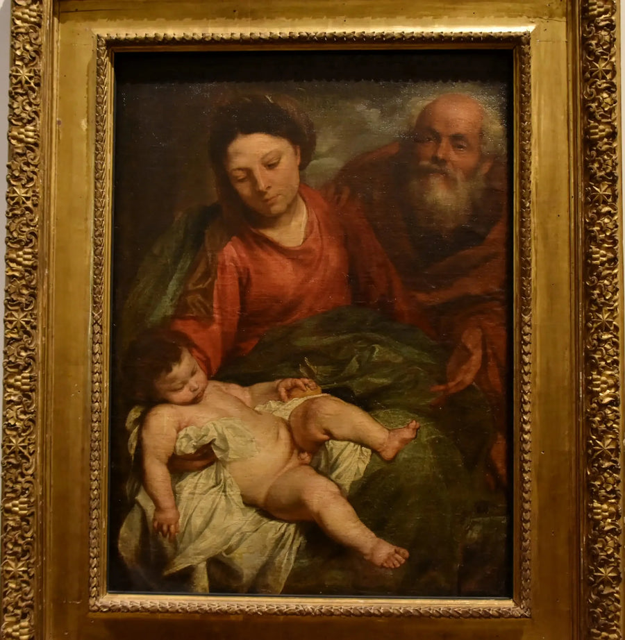 眠っている子供と聖家族 - アントワーヌ・ヴァン・ダイク

Source:
Sainte Famille avec l'Enfant endormi - Antoine van Dyck