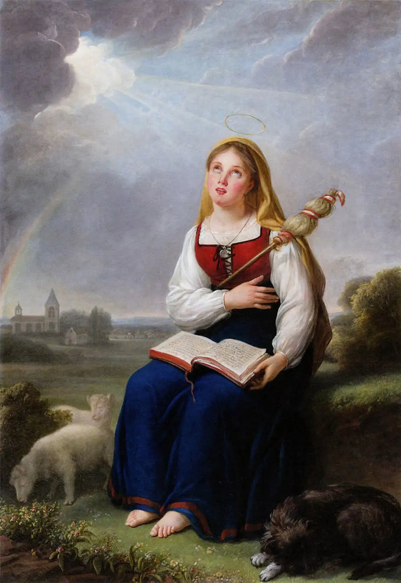 サン＝ジェニヴェーヴ、エリザベット・ヴィジェ＝ル・ブラン

Source:
Sainte-Geneviève - Élisabeth Vigée Le Brun