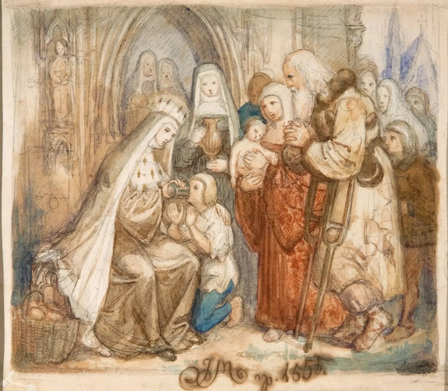 貧しい人々の中の聖ヤドヴィガ - ヤン・マテイコ

Source:
Sainte Jadwige parmi les Pauvres - Jan Matejko