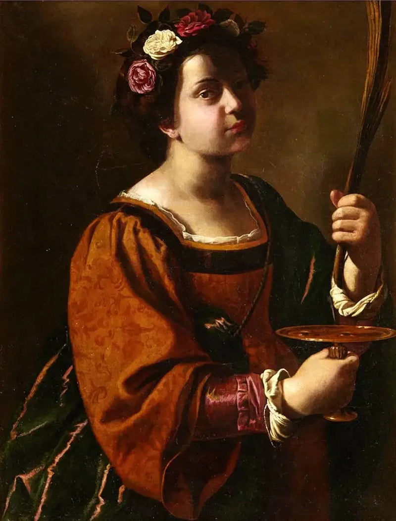 セントルシー - アルテミシア・ジェンティレスキ

Source:
Sainte-Lucie - Artemisia Gentileschi