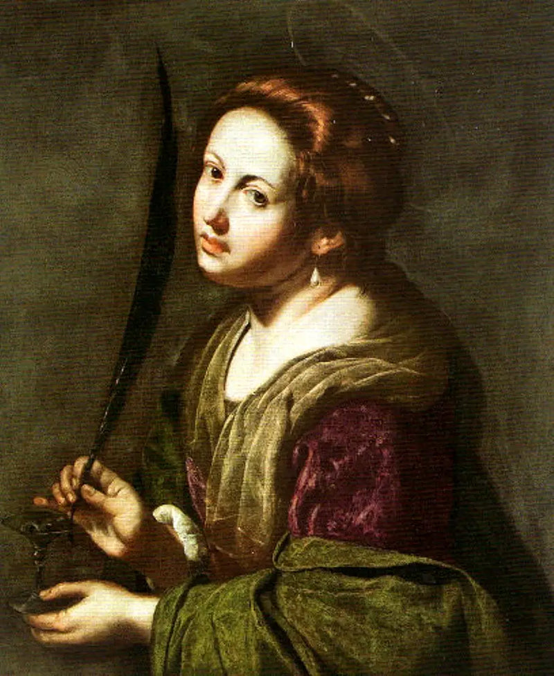 サント・ルシー。 - アルテミシア・ジェンティレスキ

Source:
Sainte Lucie. - Artemisia Gentileschi
