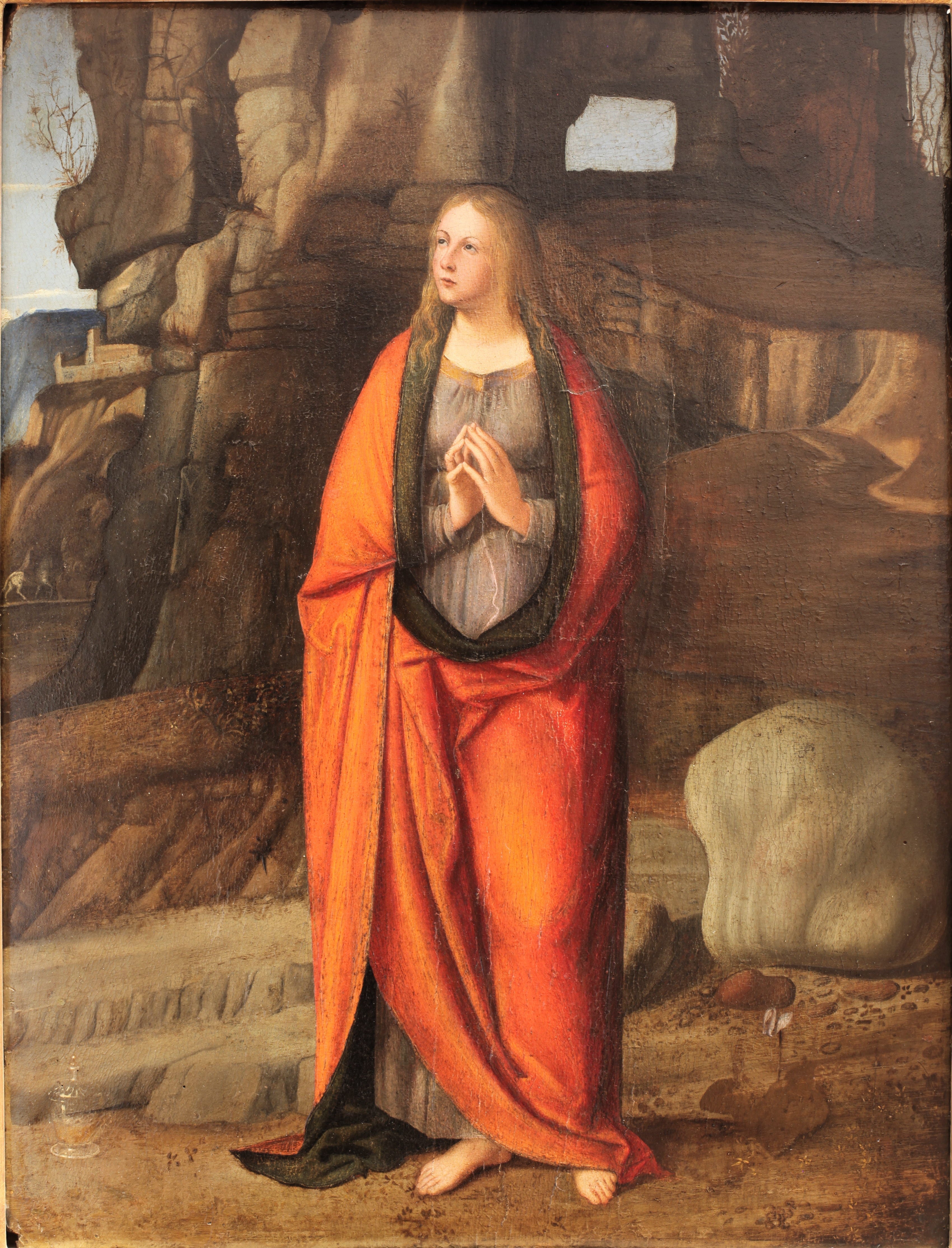 Sainte Madeleine pénitente - Marco Basaiti image 1 reproduction réalisée par Alpha Reproduction