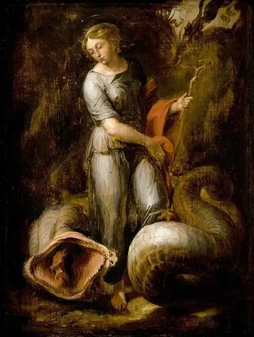 サント・マルグリットとドラゴン - ダビッド・テニエール・ル・ジュヌ

Source:
Sainte Marguerite et le Dragon - David Teniers le Jeune