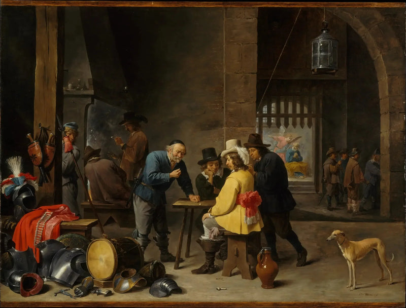 サン・ピエールの解放を伴う守衛室 - ダビッド・テニエール・ジュニア

Source:
Salle de garde avec la Délivrance de Saint Pierre - David Teniers le Jeune