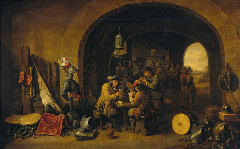 守衛室 - デイヴィッド・テニエール・ル・ジュヌ

Source:
Salle de garde - David Teniers le Jeune