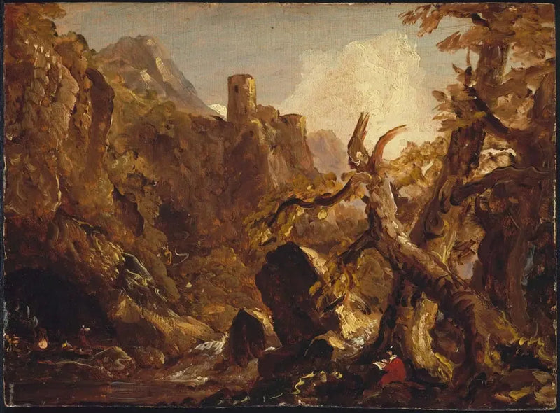 サルバトール・ローザが盗賊を描く - トーマス・コール

Source:
Salvator Rosa dessinant des bandits - Thomas Cole