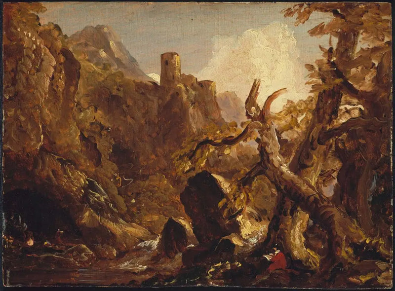 サルバトール・ローザが盗賊を描く - トーマス・コール

Source:
Salvator Rosa dessinant des bandits - Thomas Cole