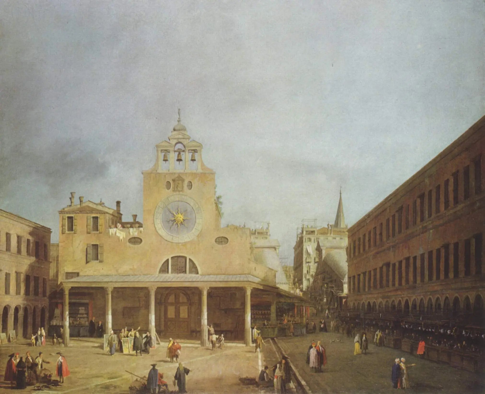 San Giacomo du Rialto - Canaletto - Alpha Reproduction