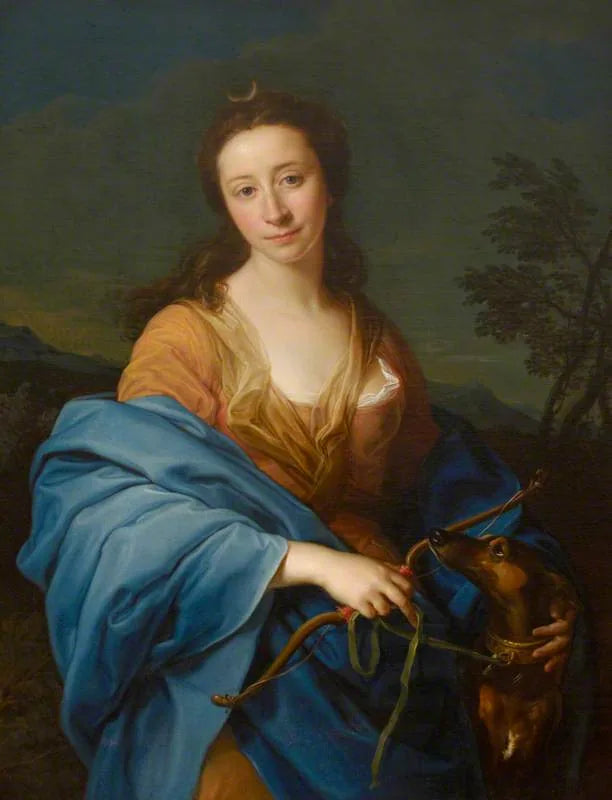 サラ・レティエュリエ、レディ・フェザーストンホー（1722-1788）、ダイアナ役 - パンペオ・バトーニ