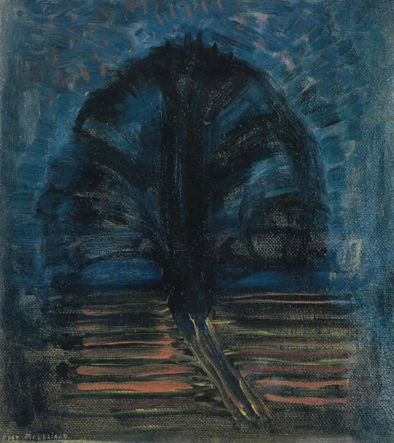 青い柳 II - ピエト・モンドリアン