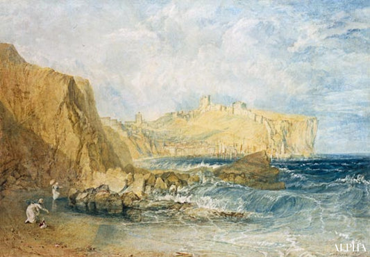 Scarborough - William Turner - Reproductions de tableaux et peintures haut de gamme