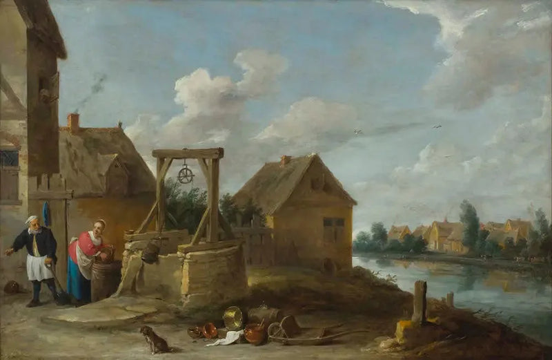 井戸のある風景 - デイヴィッド・テニエール・ジュニア

Source:
Scène au puits - David Teniers le Jeune